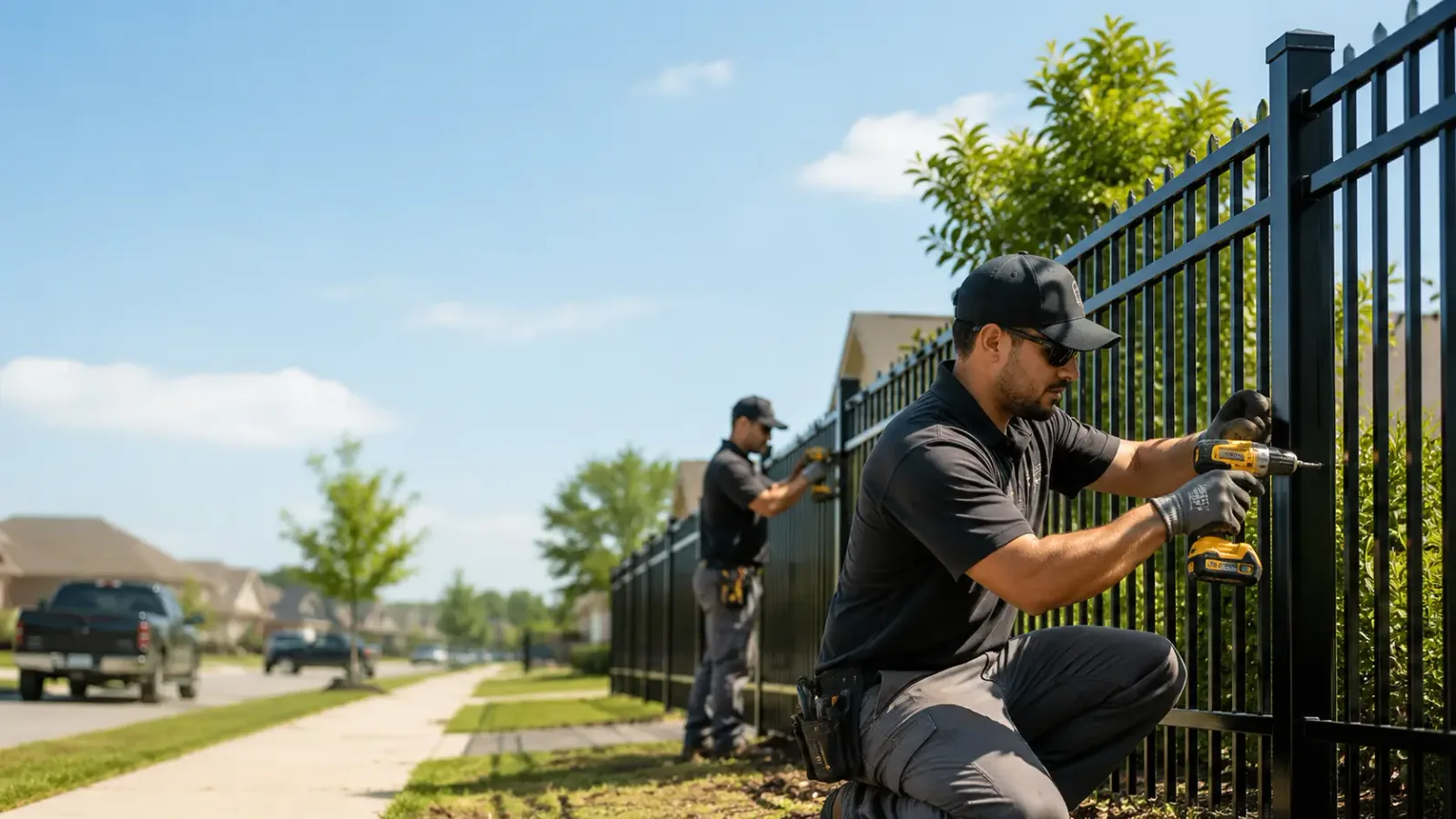 Metal Fence Installation in Vermillion, SD